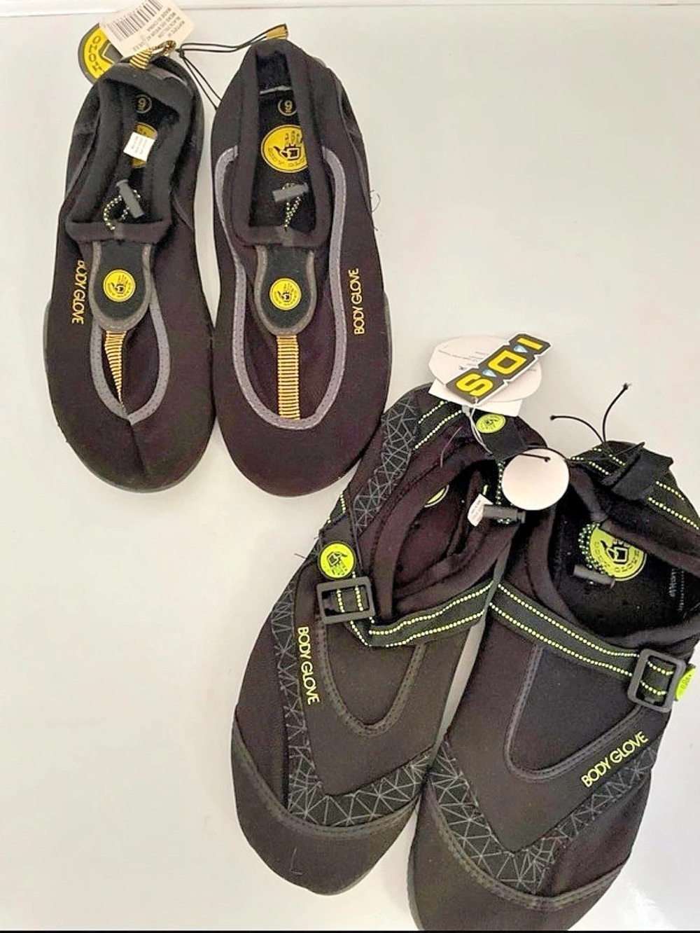 Lot of 2 Nwt men’s water shoes body glove size 9